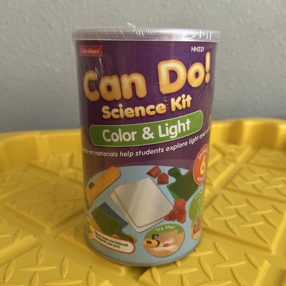 Lakeshore Can Do! Science Kit Color & Light HH221 Hands On New